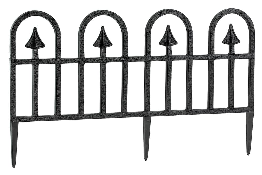 Wrought Iron Look Decorative Fencing 24 In Canadian Tire   Wrought Iron Fence Black 24  E6736906 D191 40bc A6d0 C7c541d0eff3 