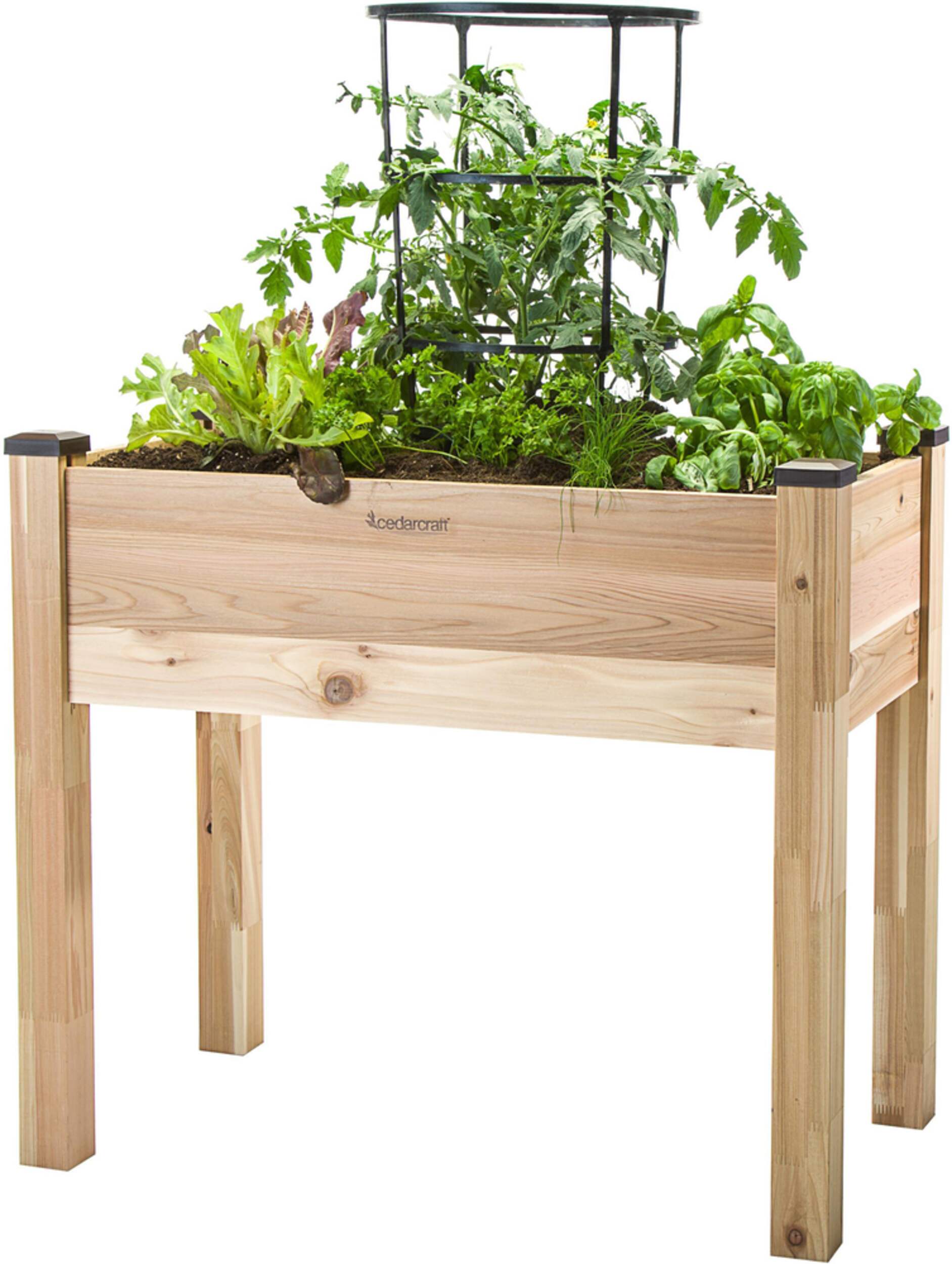 Cedar Craft Elevated Garden Bed,18 x 34 x 30-in | Canadian Tire