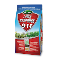 Scotts Lawn Response 3-in-1 Grass Seed & Fertilizer Mix, 9-1-1, 8-kg Front_Three_Fourths_Angled_Left