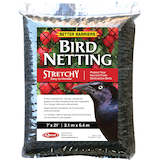 Quest Better Barriers Stretchy Bird Mesh Net, Easy-To-Handle, 7-ft x 21-ft, Black Front_Flat