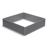 Jardin plateforme d’extérieur surélevé ardoise NuVue, 44,4 x 44,4 x 11,5 po Front_Three_Fourths_Angled_Left