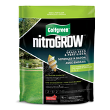 Golfgreen NitroGROW Nitrogen-Enriched Grass Seed & Fertilizer Mix, 2-5-2, 1-kg Front_Flat