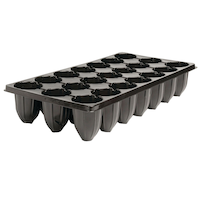 McKenzie 21 Cells Reusable Seed Starting Tray, 3-in Front_Three_Fourths_Angled_Left