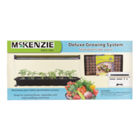 McKenzie Greenhouse Grow Light Kit For Seed Starter Front_Flat