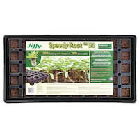 Mckenzie Jiffy Speedy Root 50-Cells pH Balanced Seed Starting Tray Front_Flat