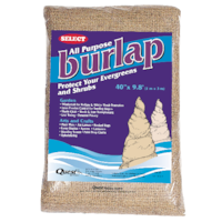 Quest Burlap Tree & Shrub/Plant Protection Cover, 3-ft x 10-ft, Brown Front_Flat