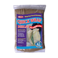 Quick Wrap Burlap, 2-pc Front_Flat