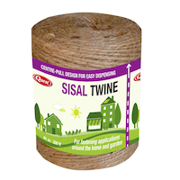 Quest Heavy-Duty Jute Twine For Fastening Applications, 300-ft Front_Flat
