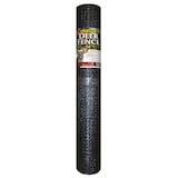 Quest Better Barriers Deer Fence, Animal Barrier, 7 x 25-ft ( 2.1 x 7.6 m), Black Front_Flat