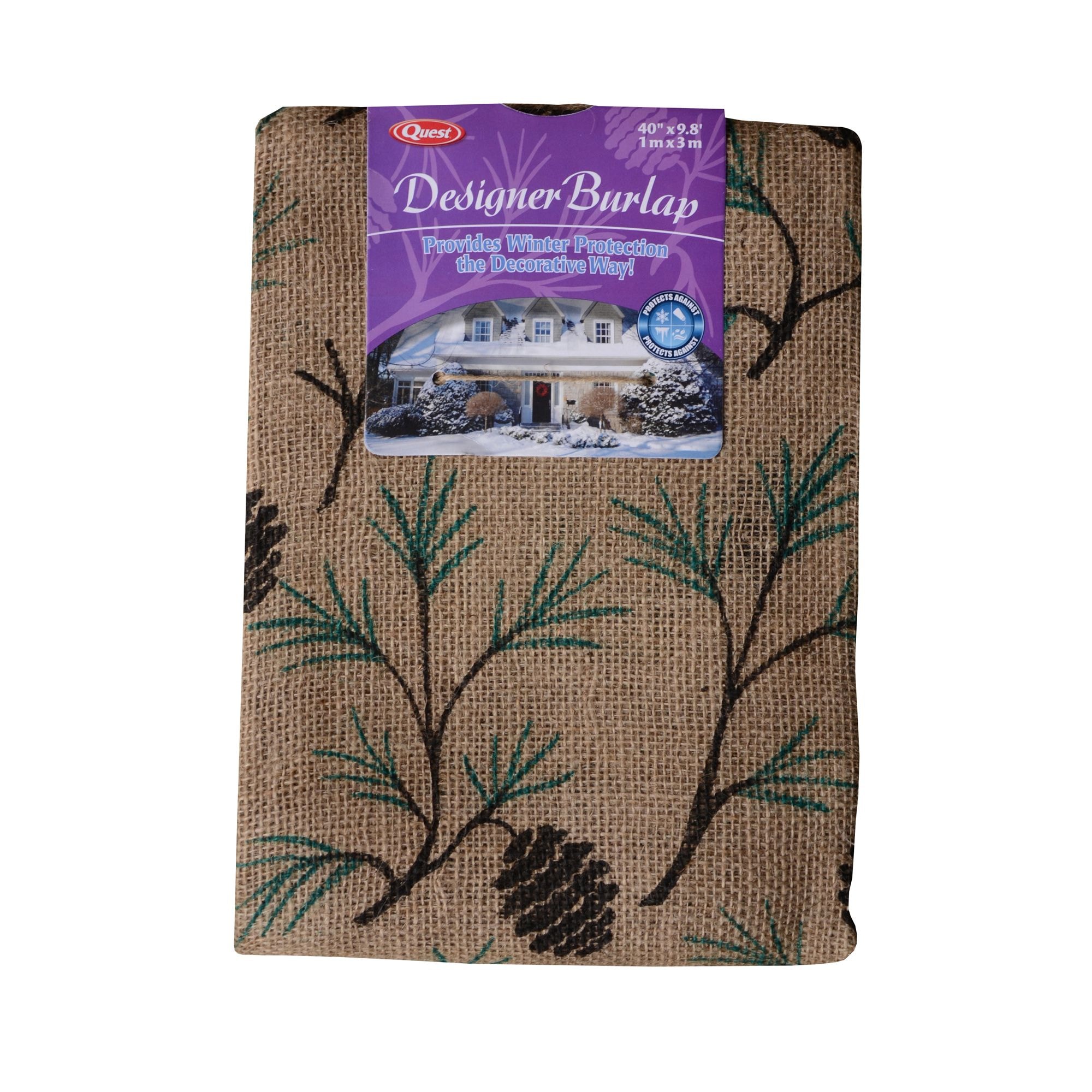 Protection en jute imprimée, 1 x 3 m Canadian Tire