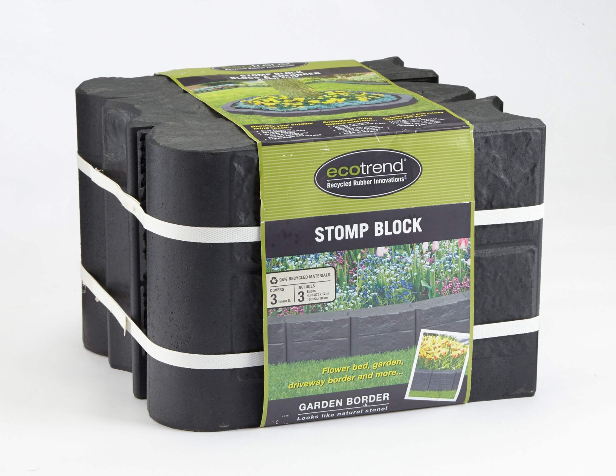 Slate Stomp Blocks, 8 x 12-in Front_Angled_Right