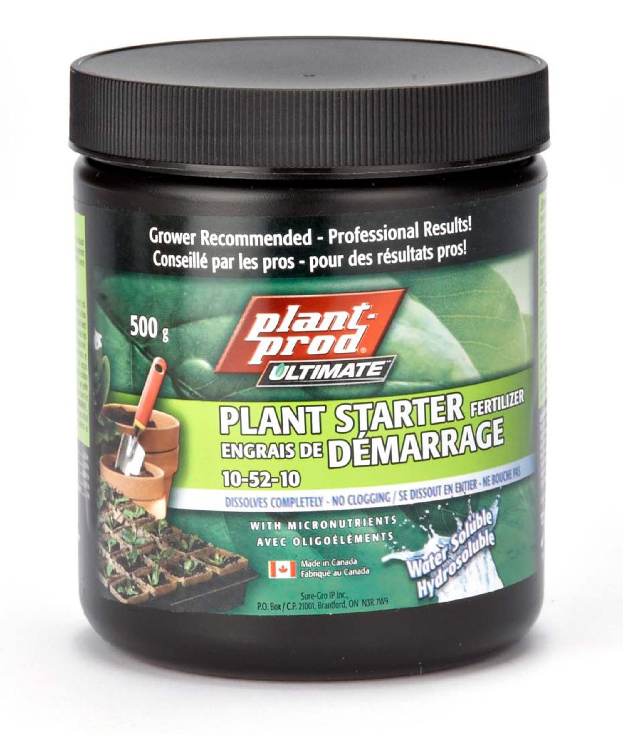 Plant-Prod Plant Starter Fertilizer, 10-52-10 Front_Elevated