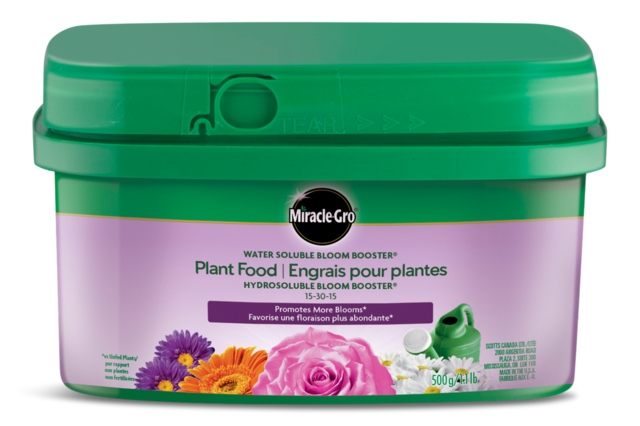 MiracleGro® Water Soluble Bloom Booster Plant Food, 153015, Assorted