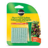 Miracle-Gro® Indoor Plant Food Spikes, 6-12-6, 31-g, 24-pk Front_Flat
