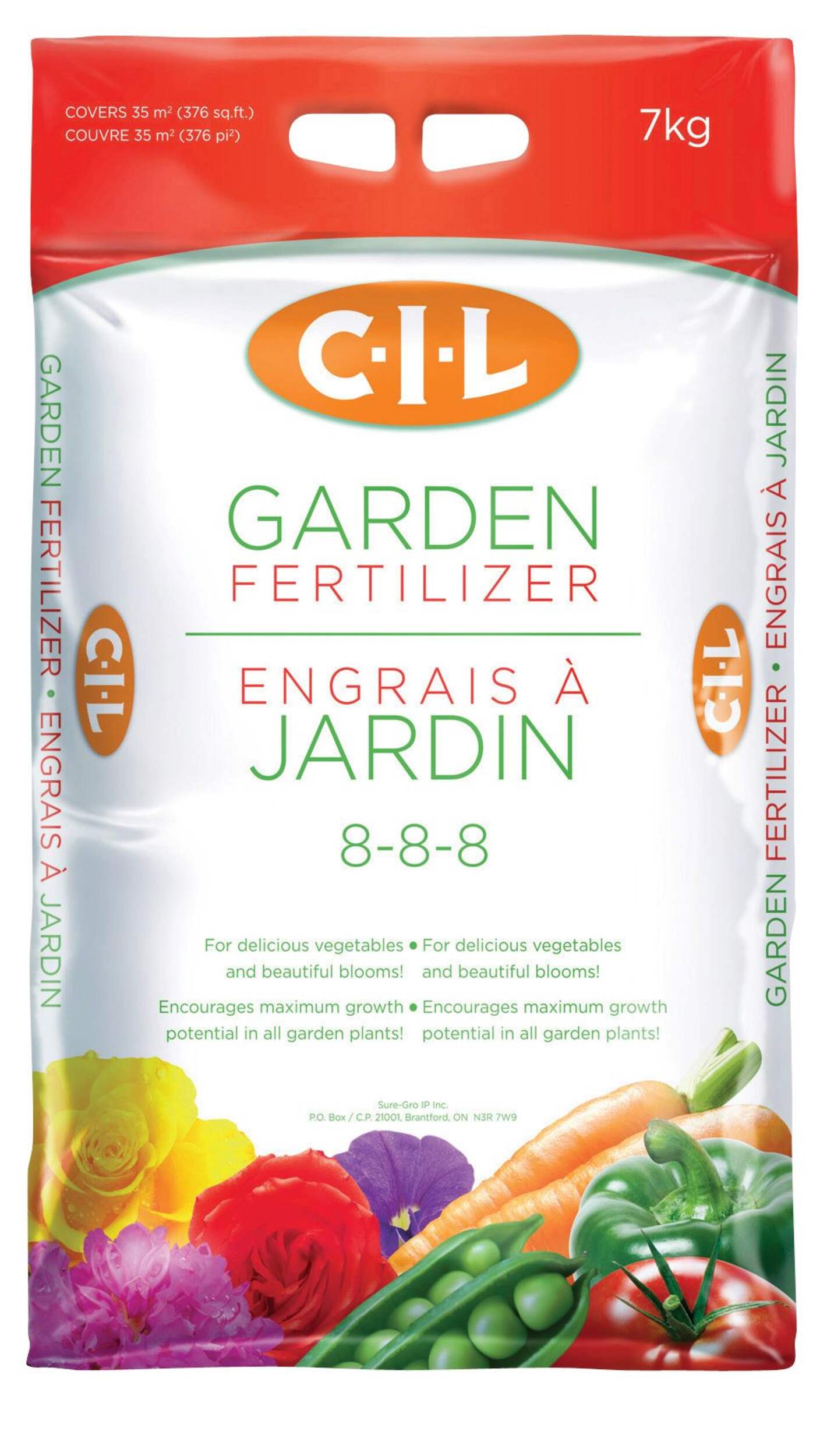 CIL Garden Fertilizer, 7-kg Front_Flat