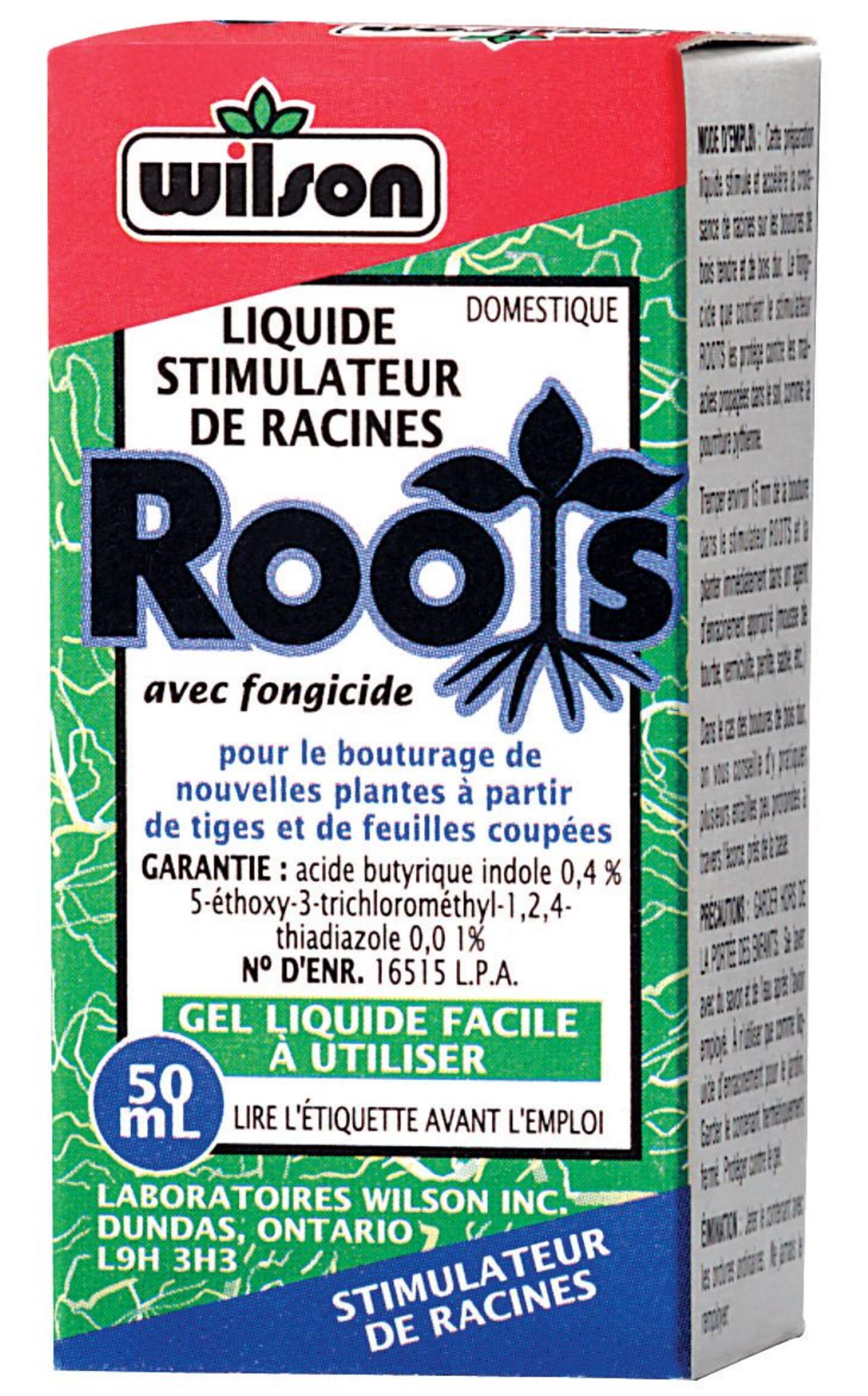 Liquide stimulateur de racines Roots Wilson Front_Angled_Left