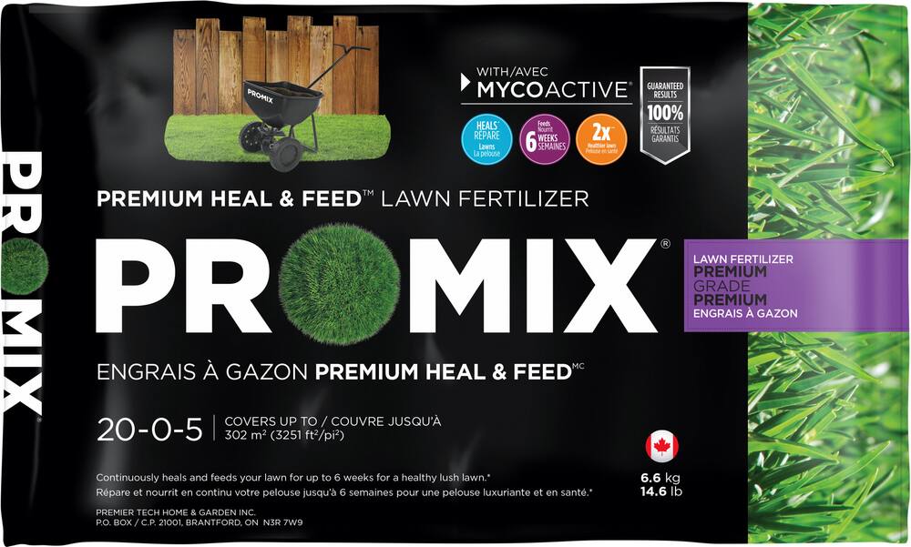 Pro Mix Heal & Feed Lawn Fertilizer, 13.2lb Canadian Tire