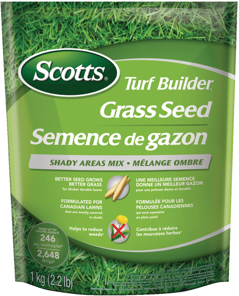 Scotts Turf Builder Shade Grass Seed For Thick Durable Lawns, 1kg