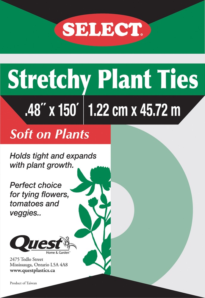 Select Plant Tie Tape, .48in x 150ft Canadian Tire