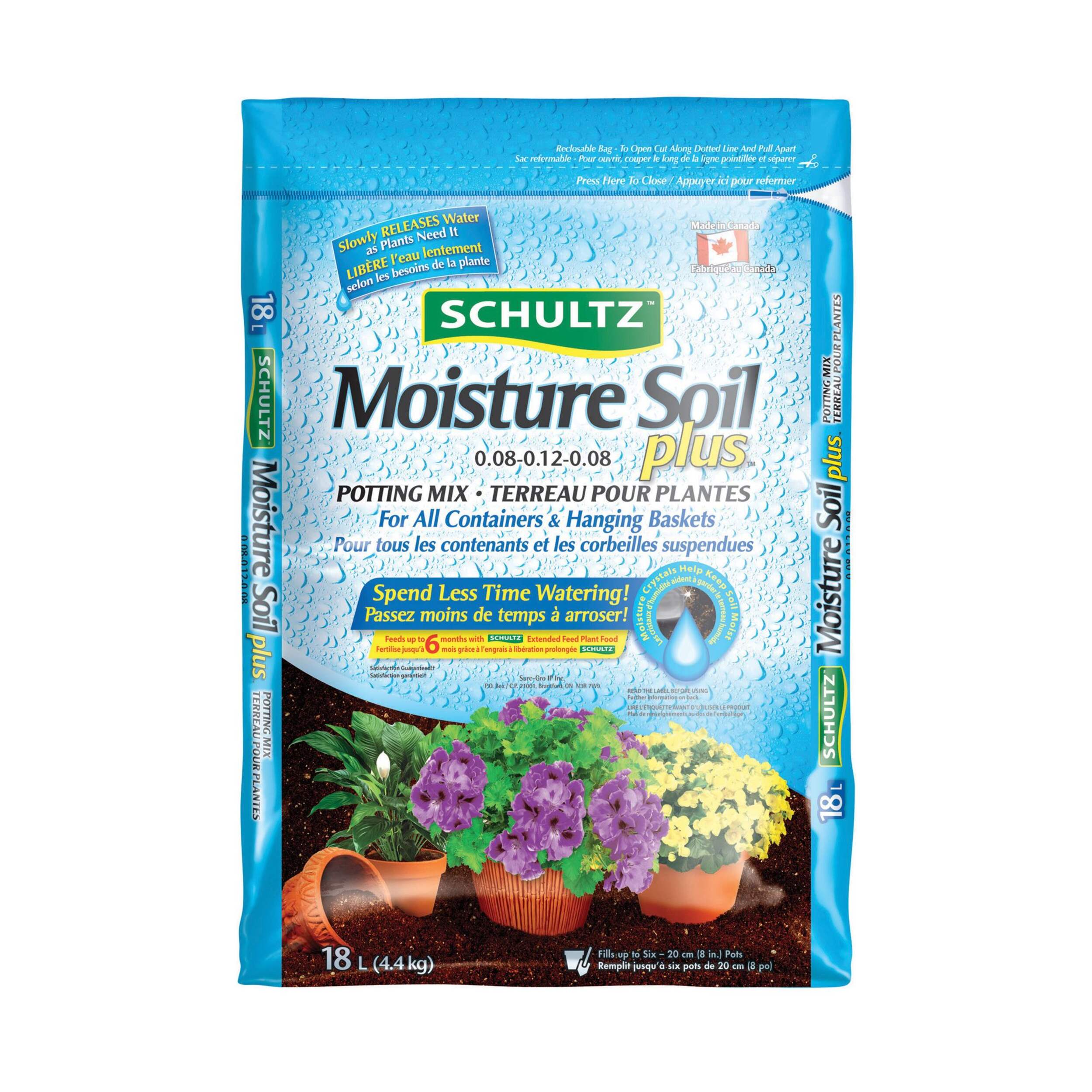Schultz Moisture Soil, 18-L Front_Flat