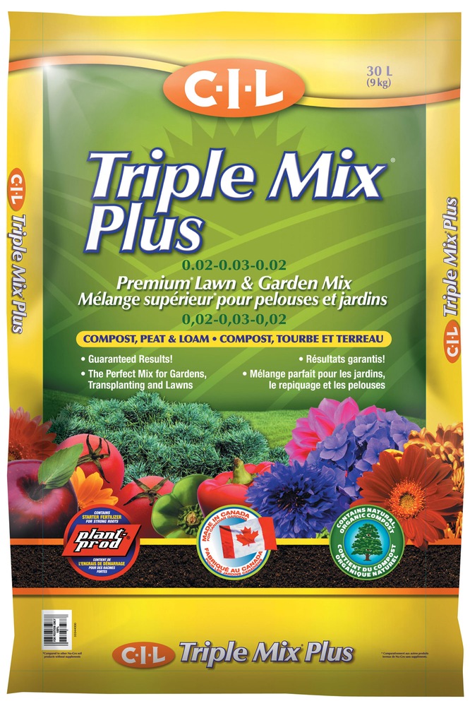 CIL Triple Mix Soil, 30L Canadian Tire