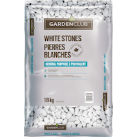 Garden Club General Purpose White Stone, 18-kg Front_Flat