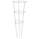 Panacea 3-Rings Tomato Plant Support Cage, Easy-To-Install Front_Flat