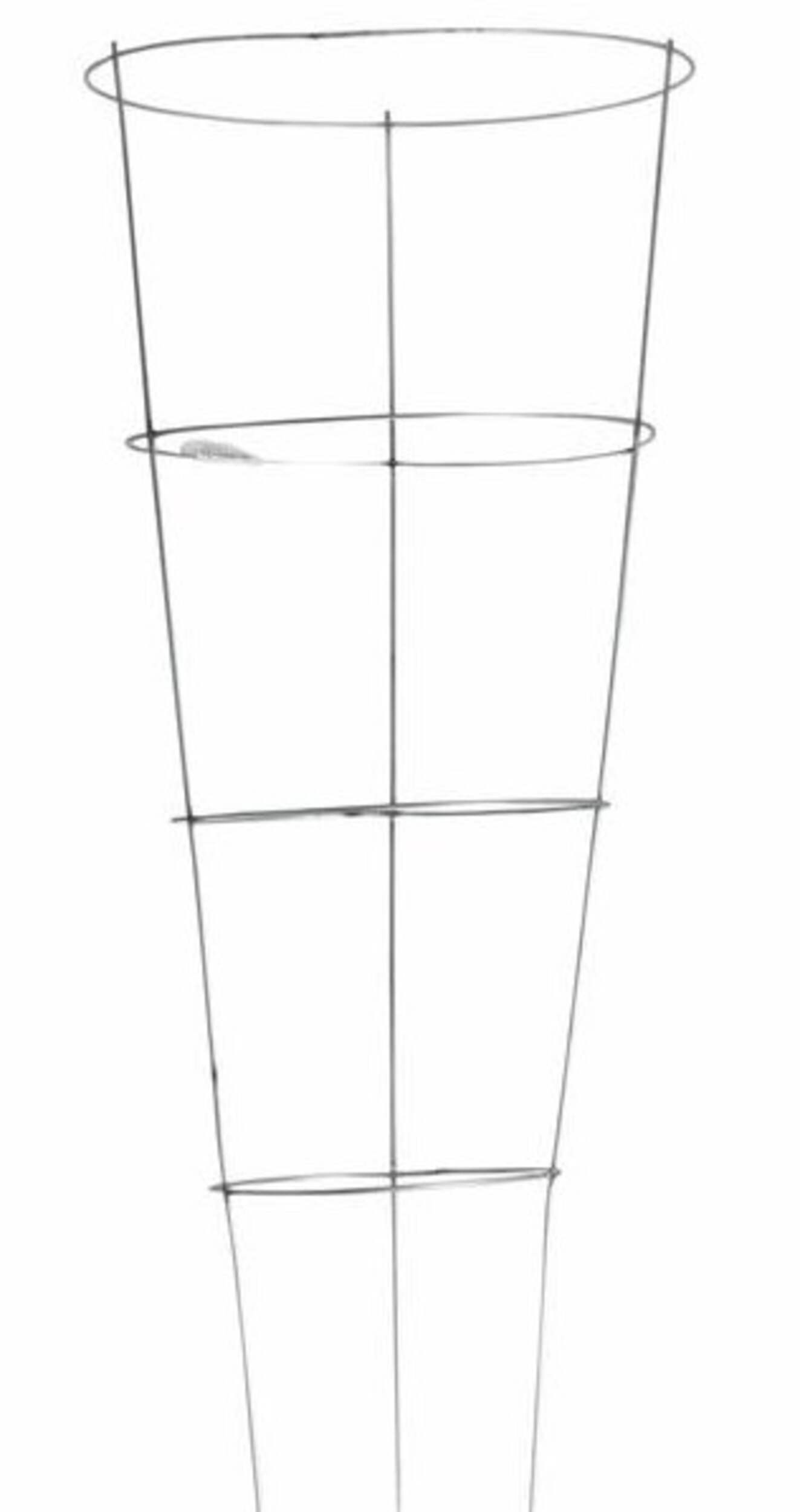 Galvanized Metal Tomato Plant Support Cage, For Larger Plants, 54in