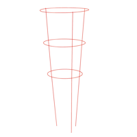 Panacea Heavy-Duty Tomato Plant Support Cage, 42-in, Red
