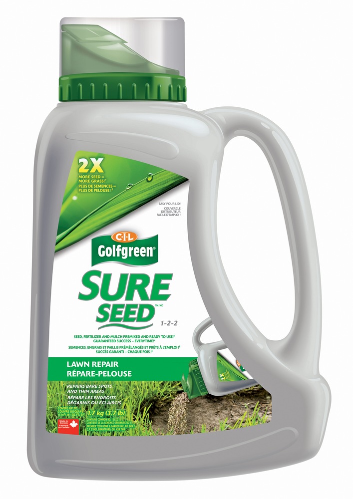 CIL Golfgreen Sure Grass Seed Lawn Repair Jug, 1.7 kg Canadian Tire