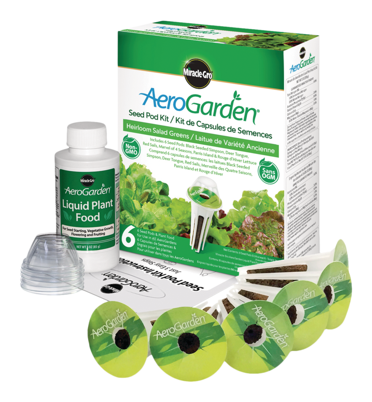 Miracle-Gro AeroGarden 6-Pod Seed Kit, Salad Greens | Canadian Tire