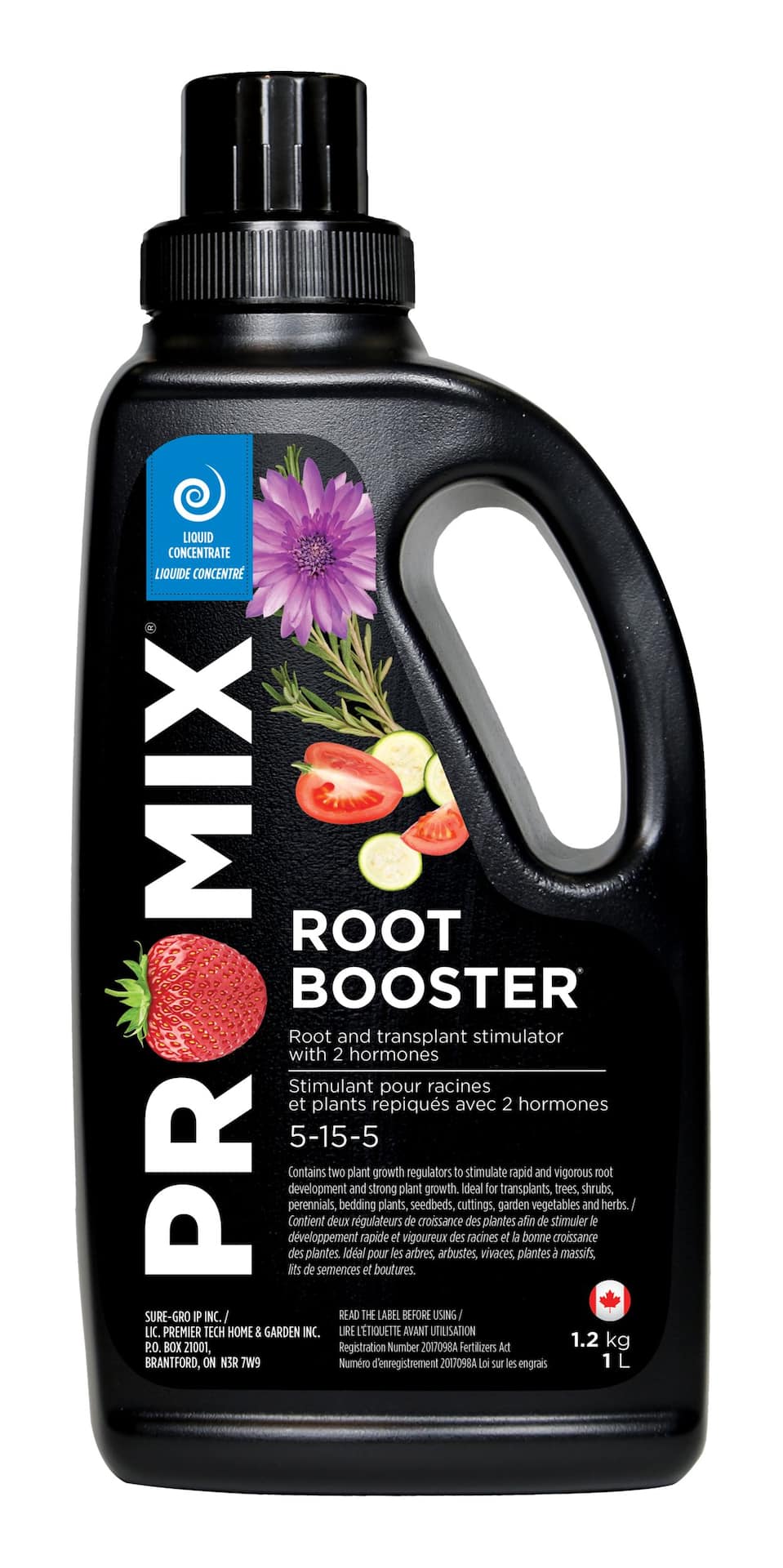 Pro-Mix Liquid Root Booster Fertilizer, 05-15-05, 1.26-kg