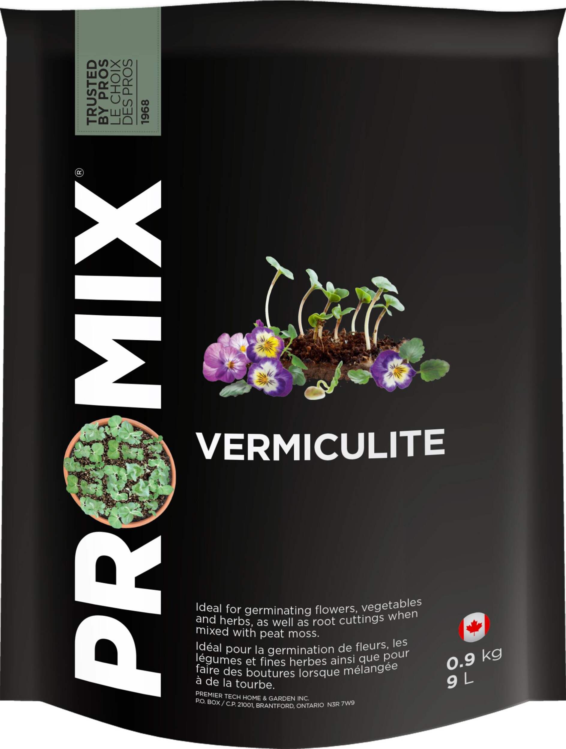 Pro-Mix Vermiculite, 9L Front_Flat