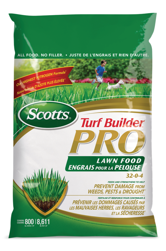 Scotts Turf Builder Pro Lawn Fertilizer, 800m2 Canadian Tire