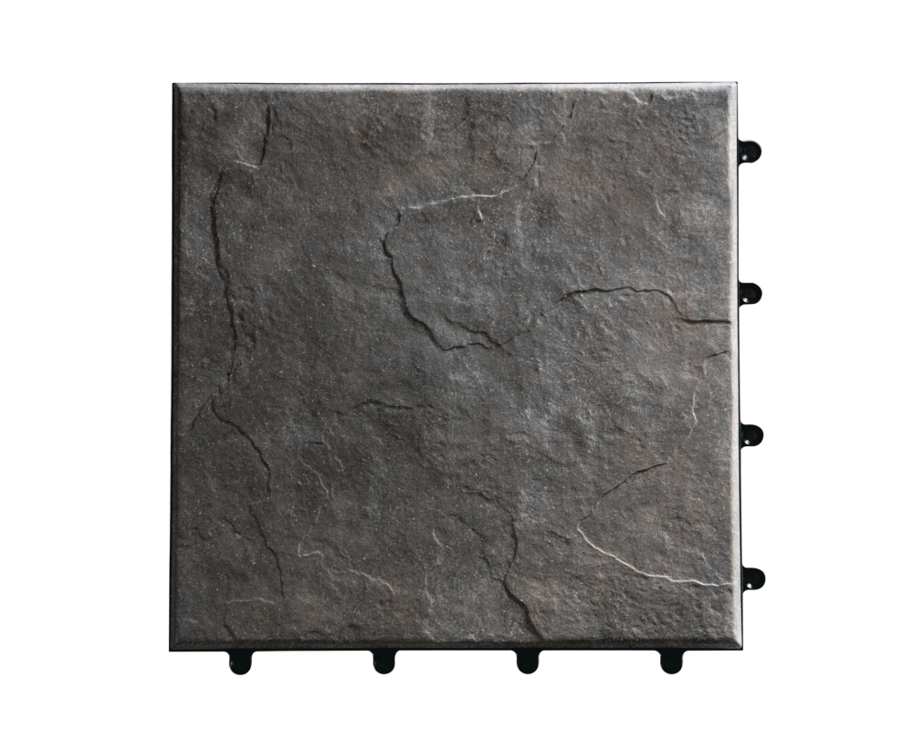 Shantex Eco Tiles, Slate, 4pk Canadian Tire