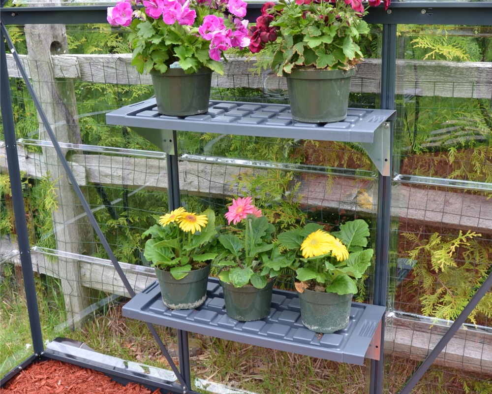 Palram Plastic Twin Shelf Kit For Greenhouse Canadian Tire