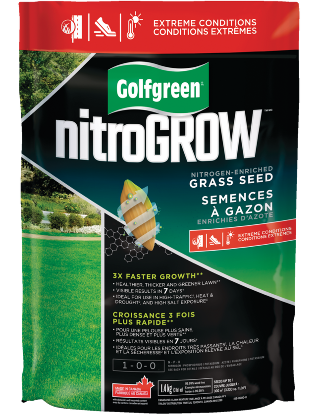 Golfgreen NitroGROW Extreme Condition Water Saving Grass Seed ...