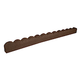 EZ Border Garden Curve Scallop Border, Earth, 4-in x 47-in Front_Angled_Right