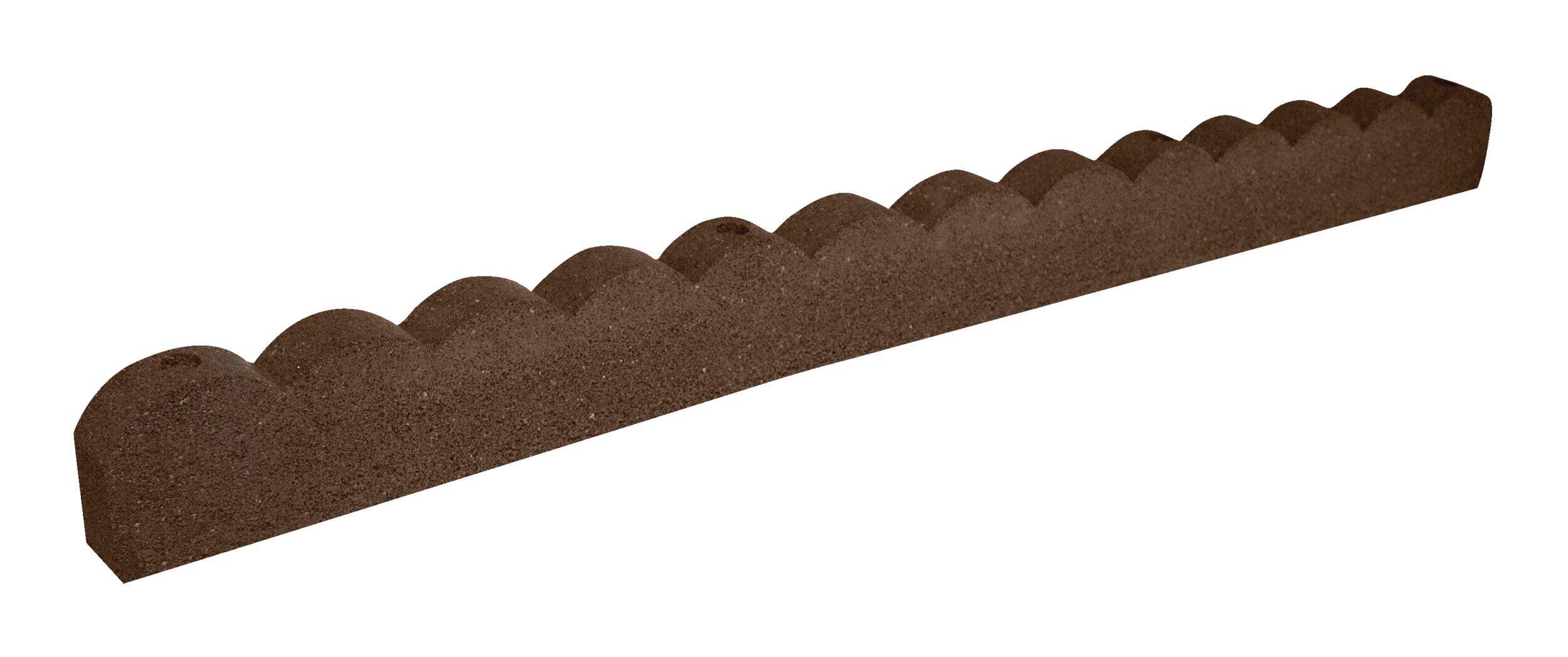 EZ Border Garden Curve Scallop Border, Earth, 4-in x 47-in Front_Angled_Right