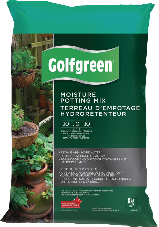 Golfgreen Moisture Control Potting Soil Mix, 28.3L Canadian Tire