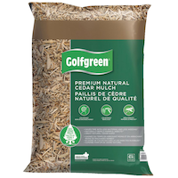 Golfgreen Premium 100% Cedar Mulch, Natural, 42.5-L Front_Flat