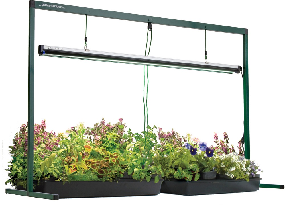 Jump Start Start T5 High Output Grow Light System w/ Timer, 4ft