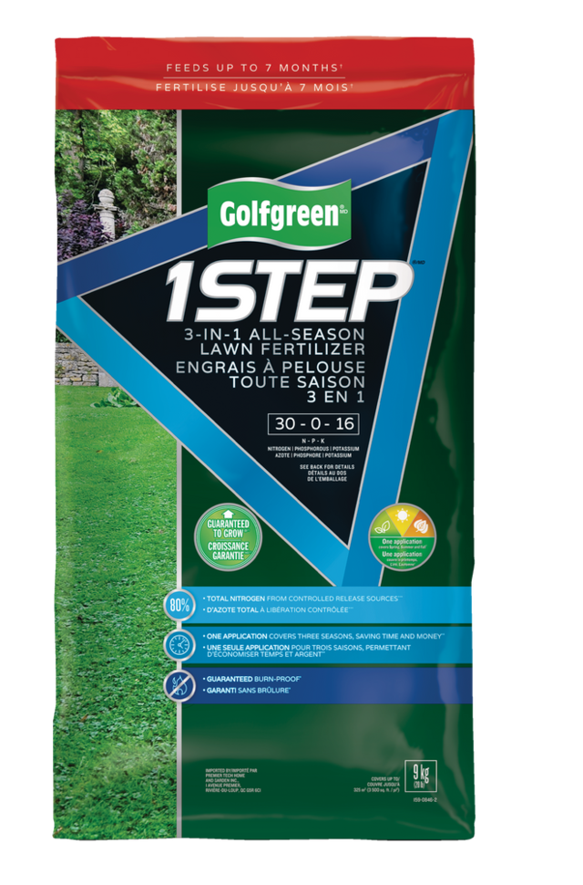 Golfgreen 1Step All Season 3in1 Lawn Fertilizer, 30016, 9kg