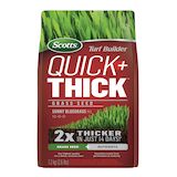 Scotts Turf Builder Quick + Thick™ Grass Seed Sunny Bluegrass Mix, 12-0-0, 1.2-kg Front_Flat