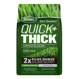 Mélange de semences à gazon Scotts Turf Builder Quick+ Thick ombre dense, 12-0-0, 1,2 kg Front_Flat