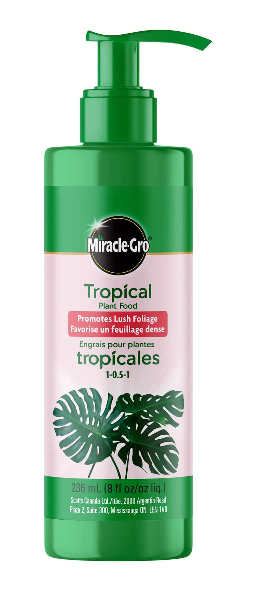 Engrais liquide pour plantes tropicales Miracle-GroMD, 236 mL