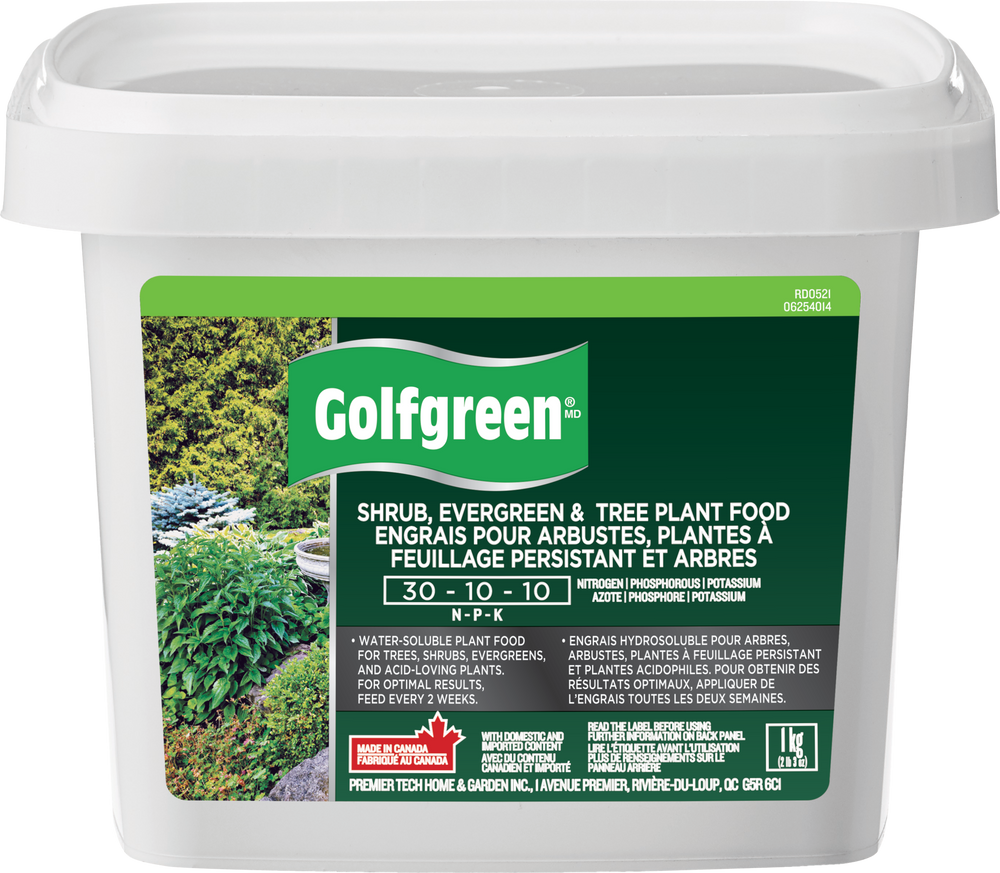 Golfgreen Water Soluble Shrub, Evergreen & Tree Plant Food, 301010