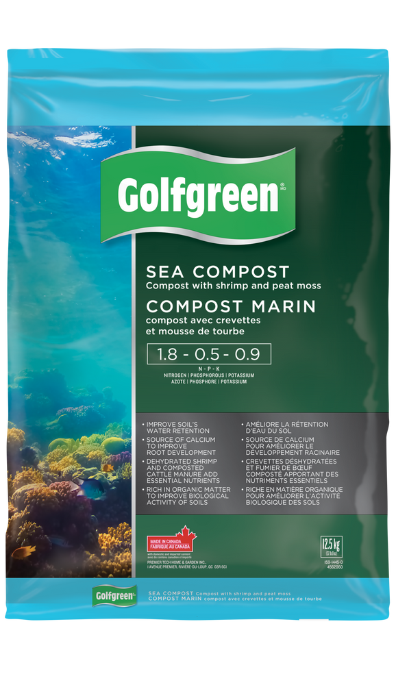 Compost marin Golfgreen avec crevettes et mousse de tourbe Canadian Tire
