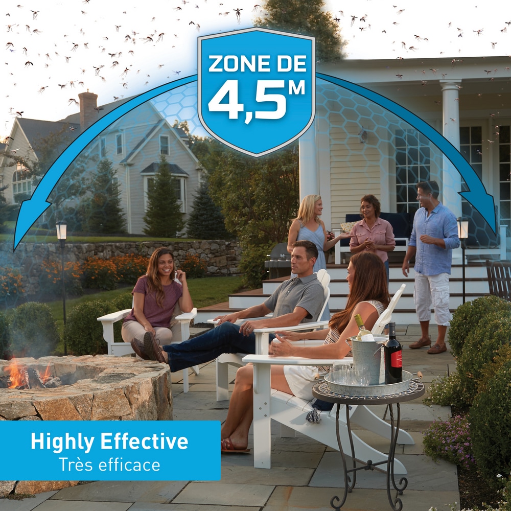 Thermacell Patio Shield 20Hour DEETFree LED Electric Mosquito/Insect