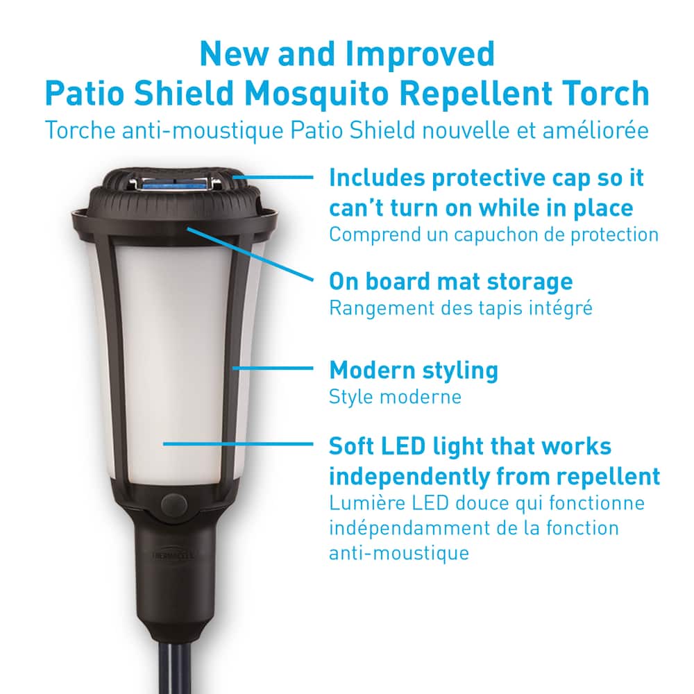 Thermacell Patio Shield Mosquito Repellent Torch | Canadian Tire